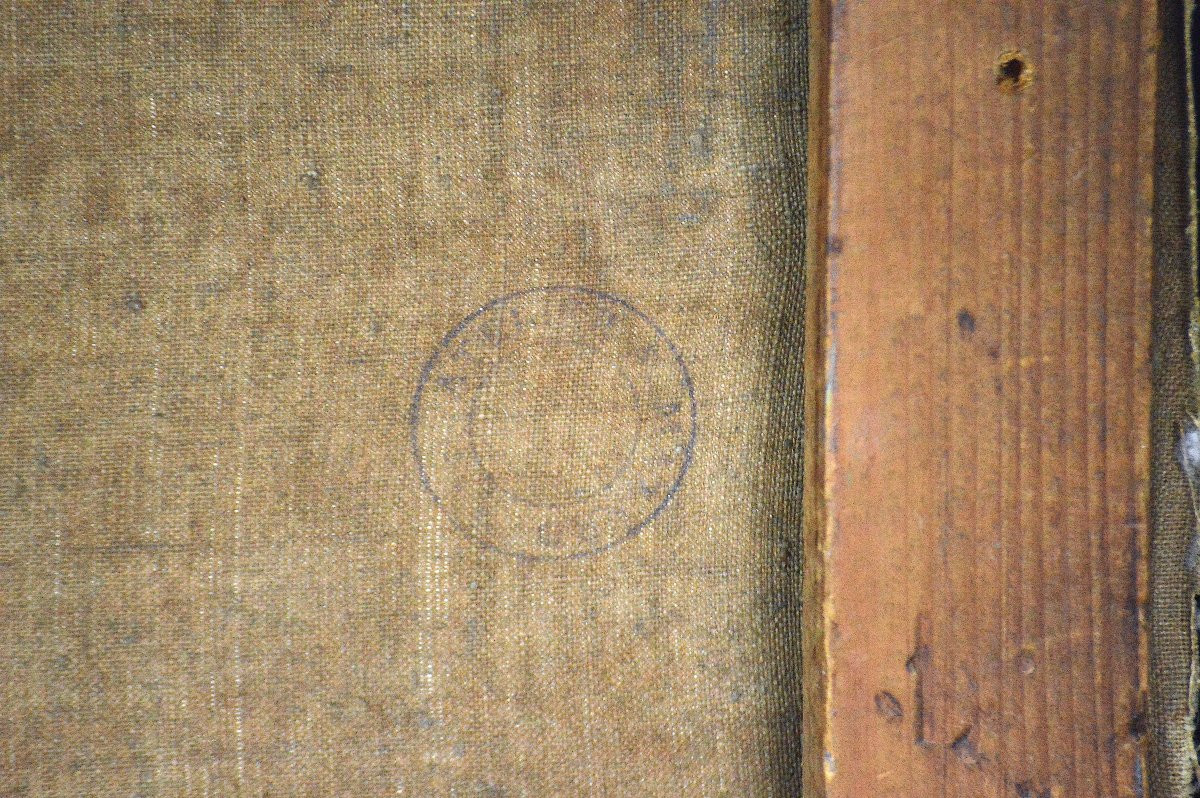 Alphonse Henri Mazard 1865-1939. " Les quais au pont de Sully à Paris."-photo-4