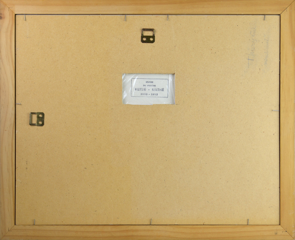 Hervé Mathé 1868-1953. "fishermen In St Tropez." -photo-4