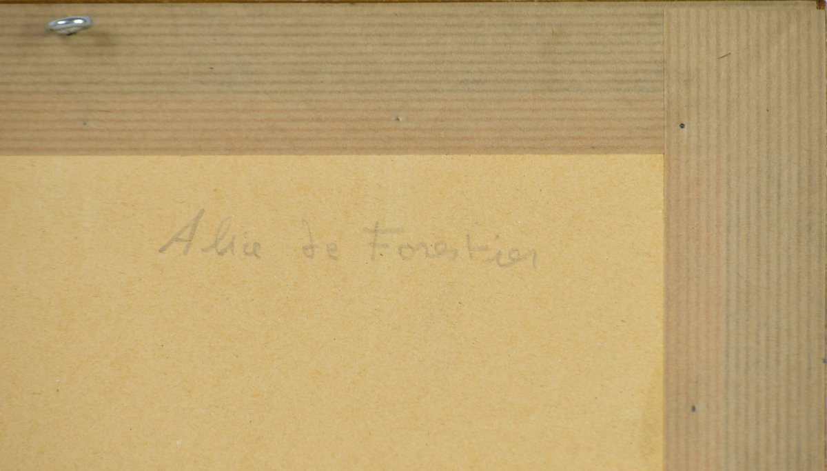 Alice De Forestier, 19th Century. "the Beach At Trouville, The Casino."-photo-6