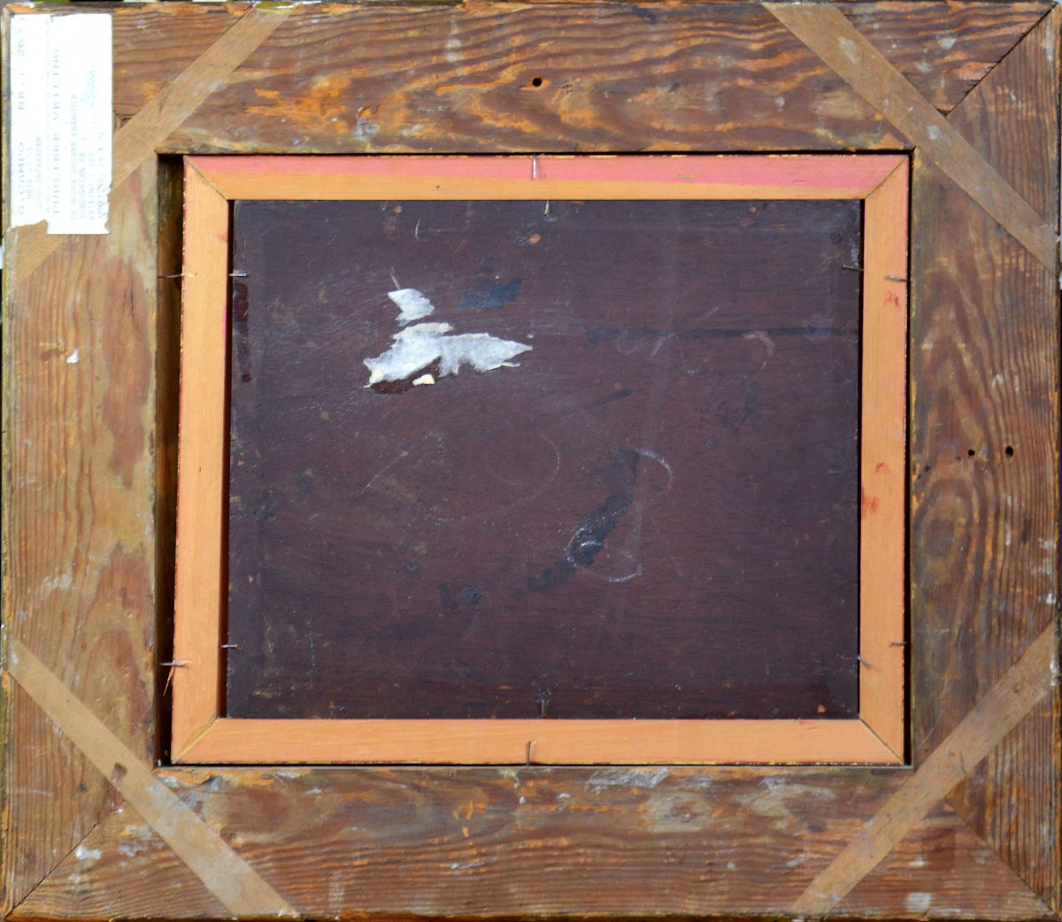 Eugène-François de Block 1812-1893. École Belge. " Jeune femme à la fontaine."-photo-3