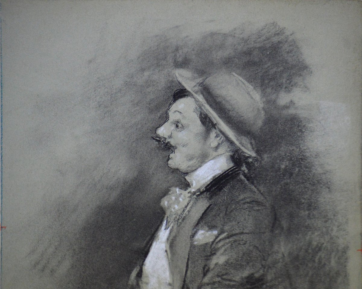  Antoine Calbet 1860-1944.  "music Hall Singer."-photo-2