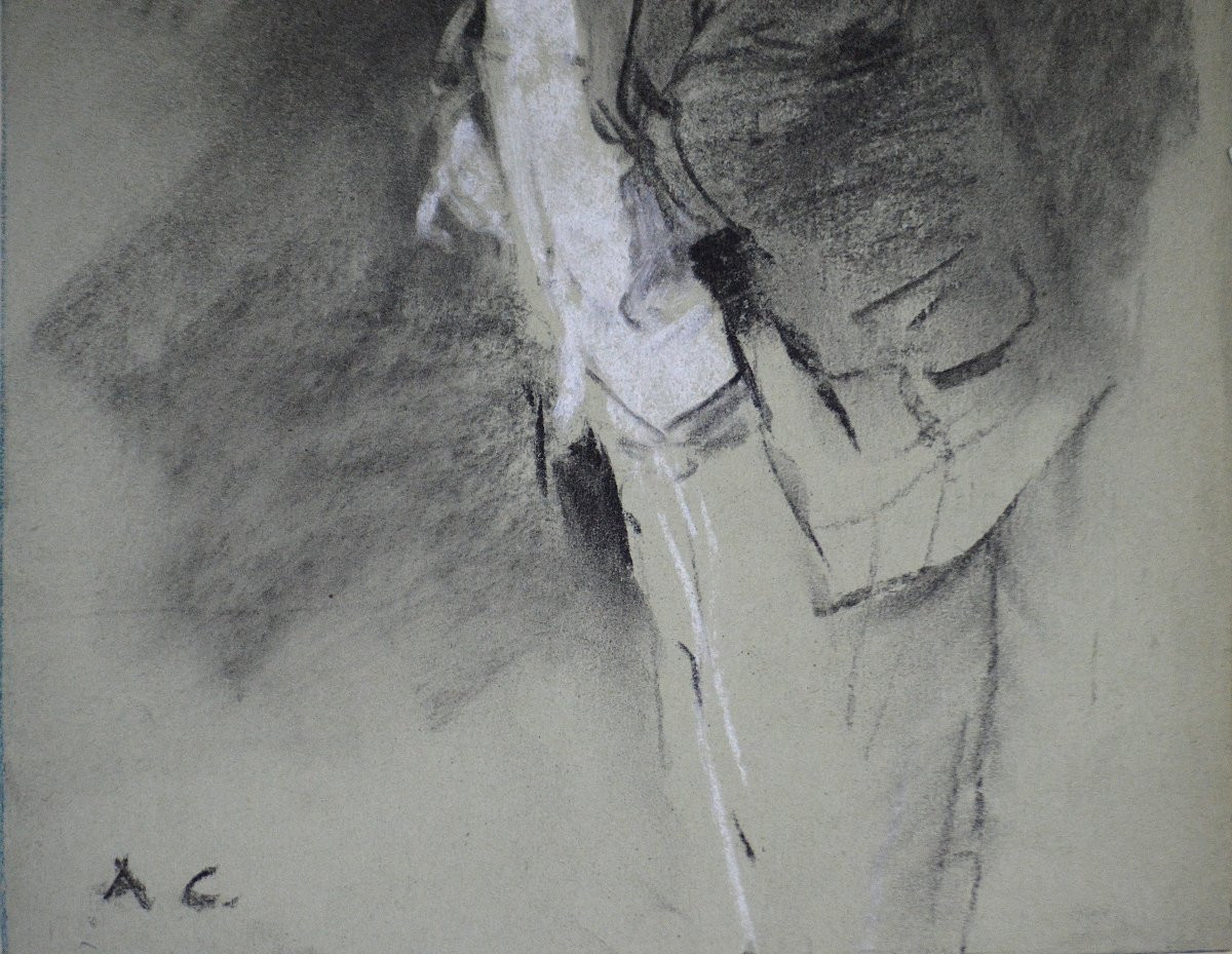  Antoine Calbet 1860-1944.  "music Hall Singer."-photo-3