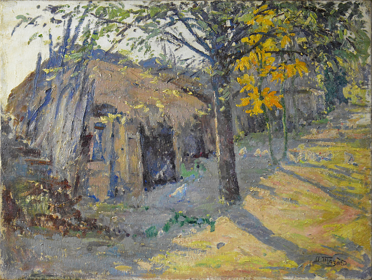 Alphonse Henri Mazard 1865-1939. "Effet de lumière."