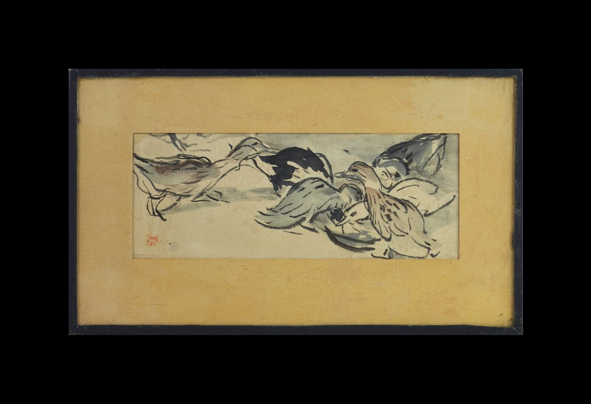 Jules Chadel 1870-1941. "Canards."-photo-2