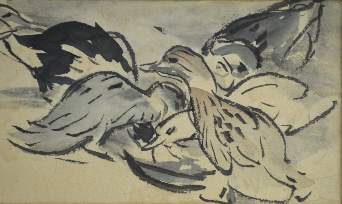 Jules Chadel 1870-1941. "Canards."-photo-2