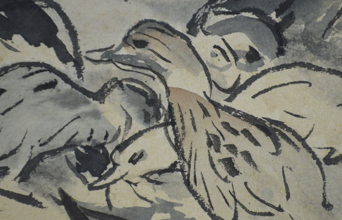 Jules Chadel 1870-1941. "Canards."-photo-3