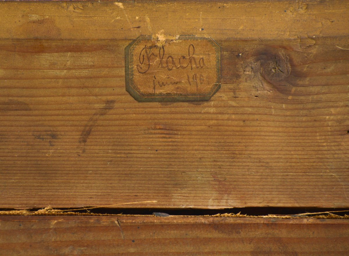 Antoine Flachat (?-1897). “Peintre sur le motif à Saint-Paul-en-Jarez.”-photo-8
