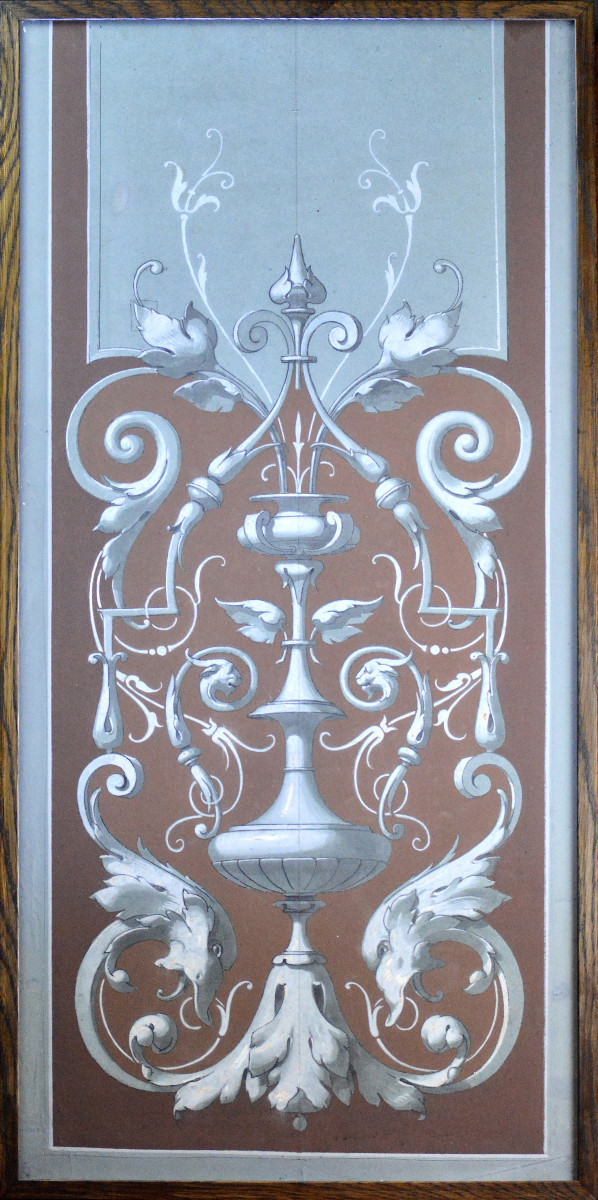 French School XIXᵉ Century. "napoleon III Period Decor Project."