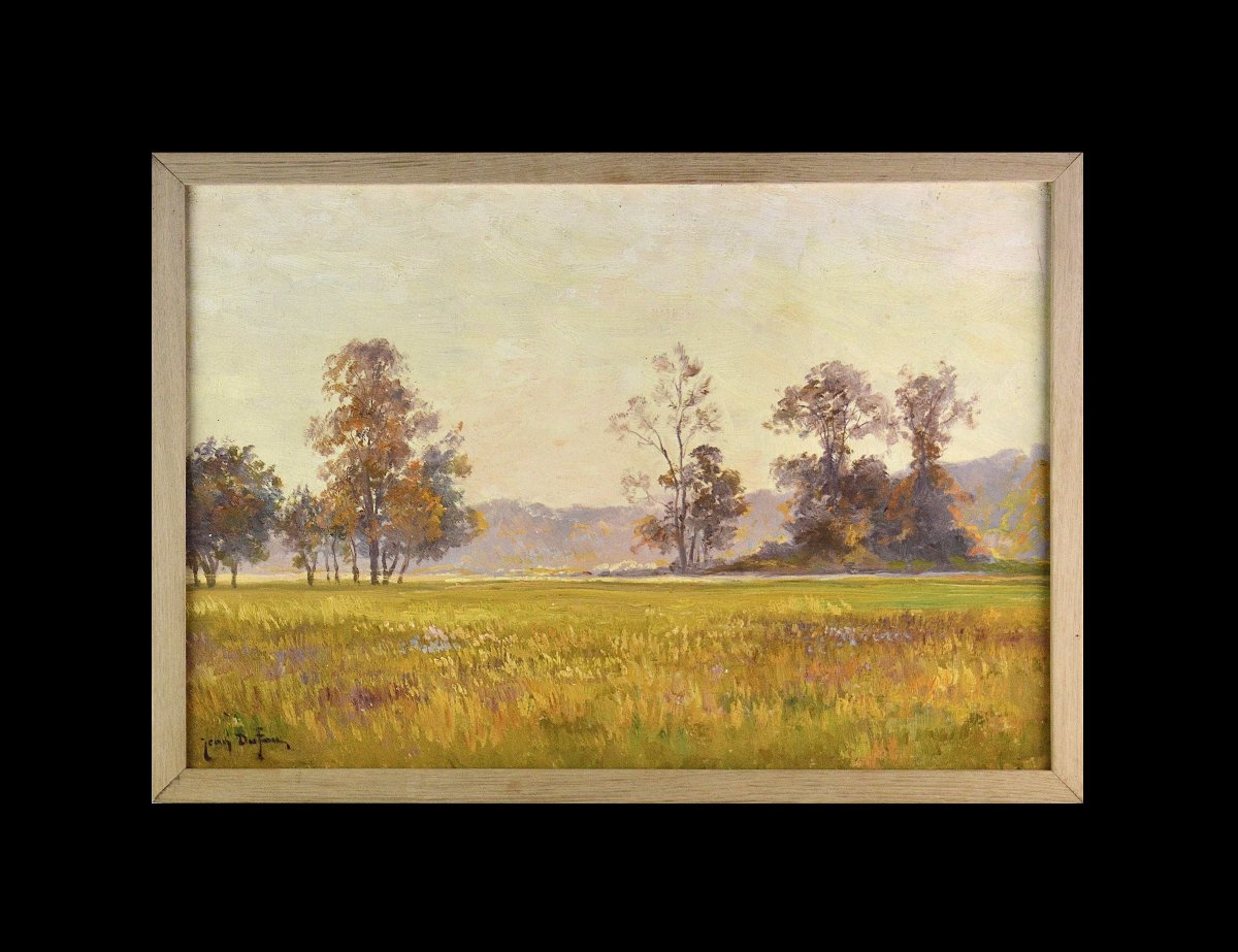Jean Jules Dufour 1889-1973. "landscape."-photo-2