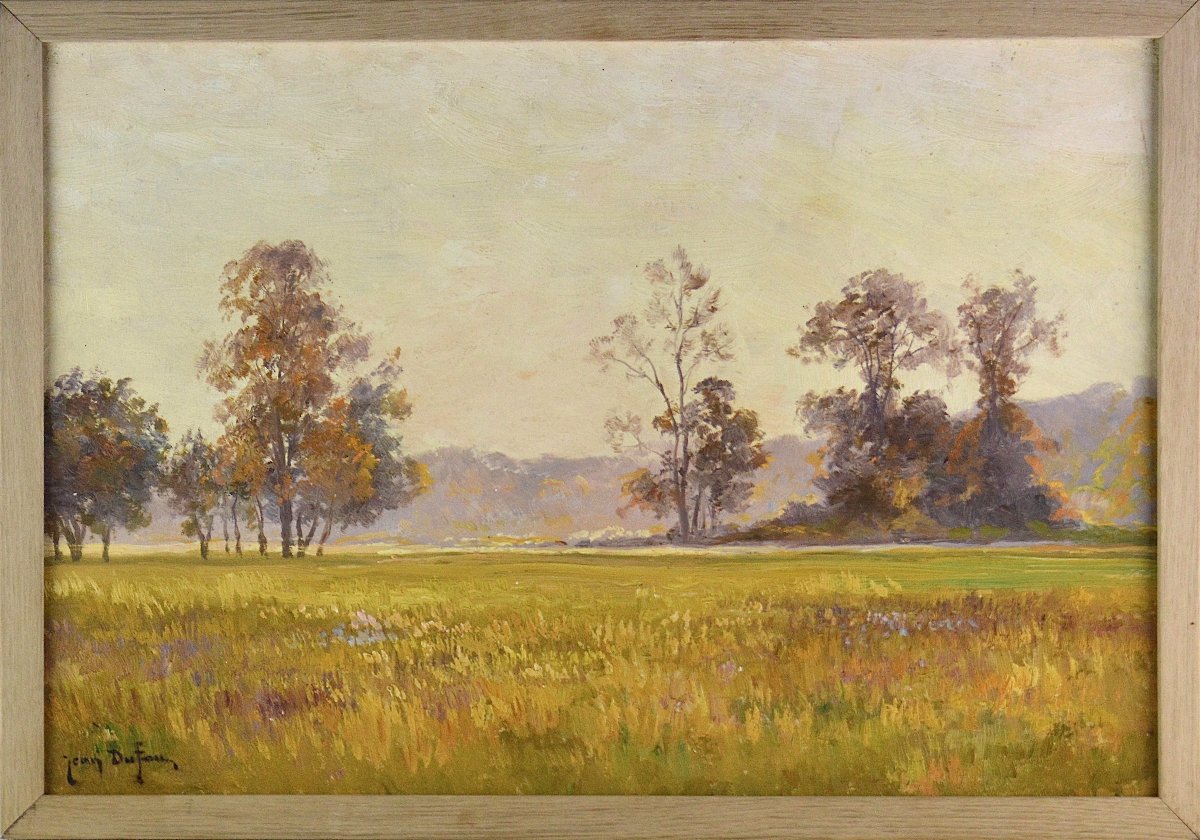 Jean Jules Dufour 1889-1973. "landscape."