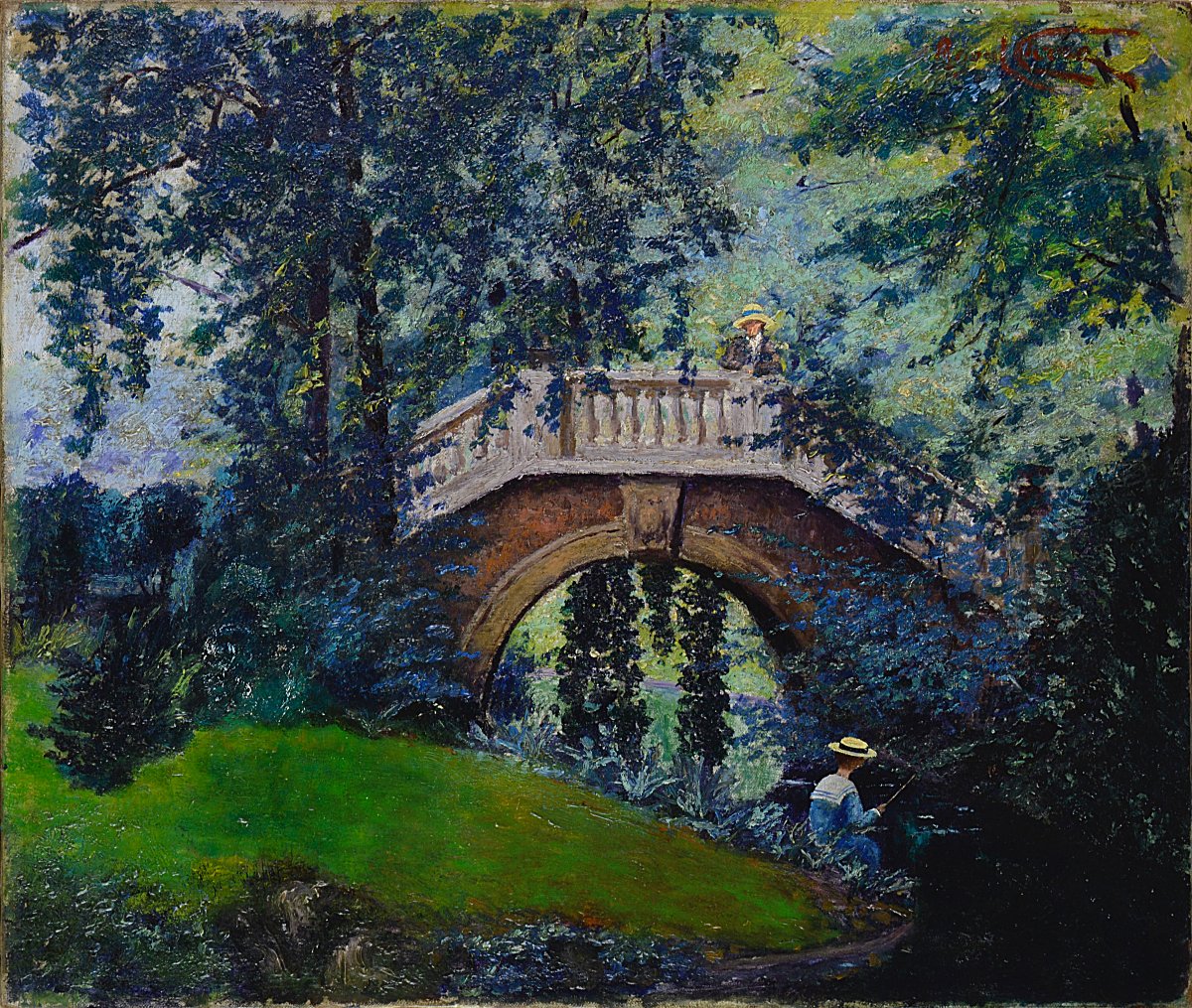Raoul Carré, 1868–1933. “the Bridge At Parc Monceau.”