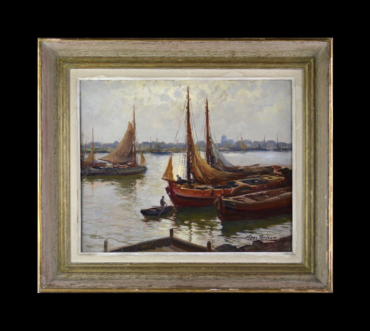 Kees Terlouw 1890-1948. "Vue de Port."-photo-2