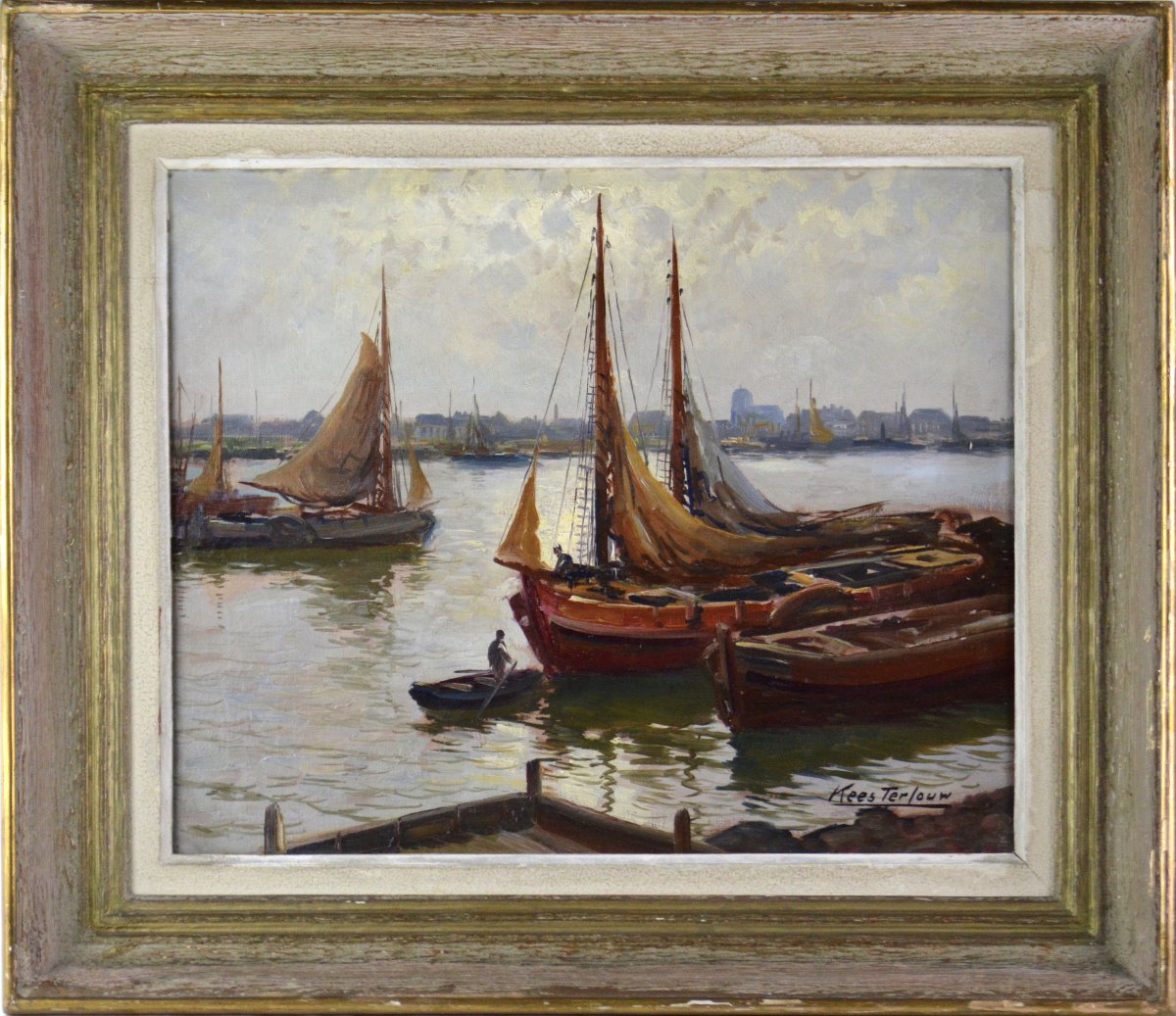 Kees Terlouw 1890-1948. "Vue de Port."