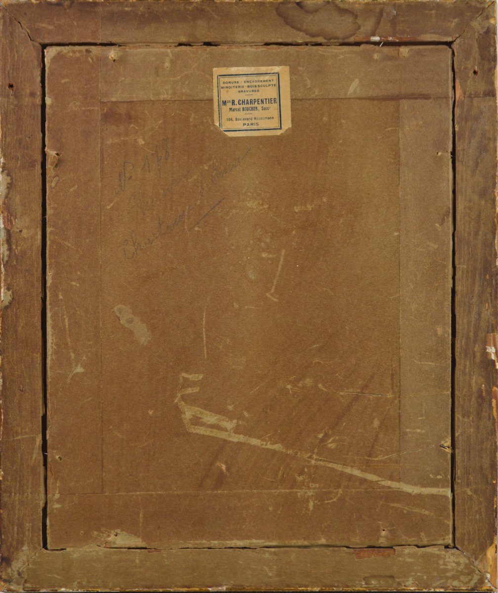 René Engel (1876–1966). Swiss School. "chartreuse De Galluzzo." -photo-4