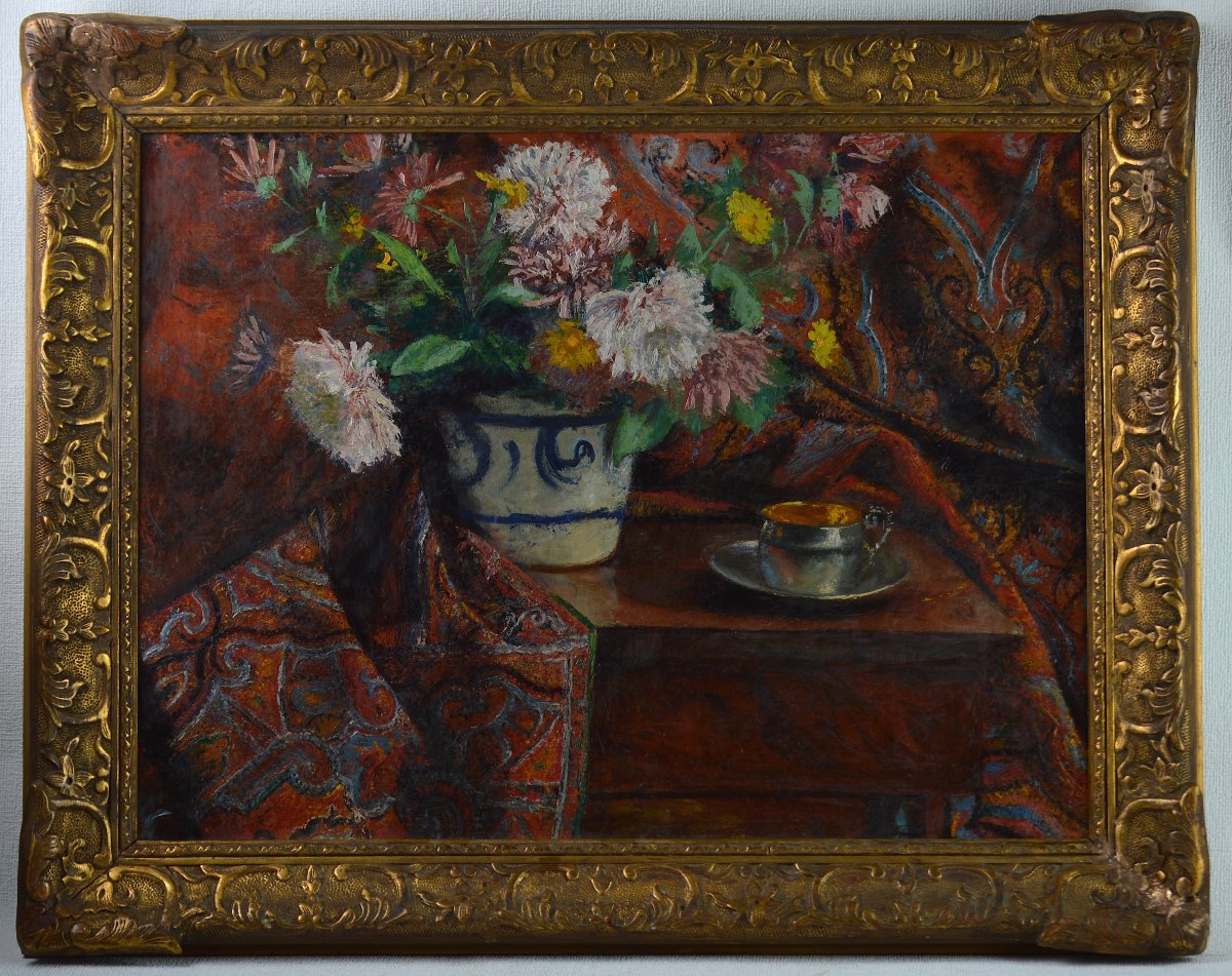 Xavier  Boutigny (1870–1930).  "still Life."-photo-2