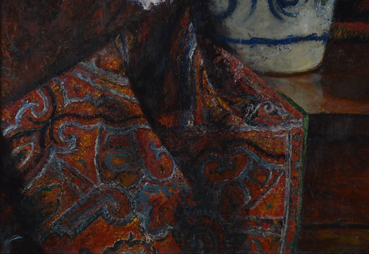Xavier  Boutigny (1870–1930).  "still Life."-photo-6