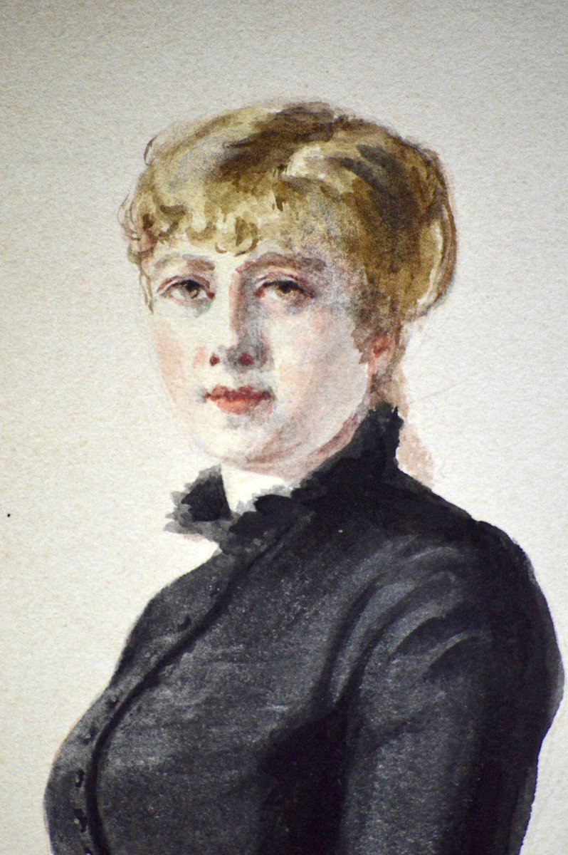 Anna Formstecher (1848- ?). "Élégante."-photo-1