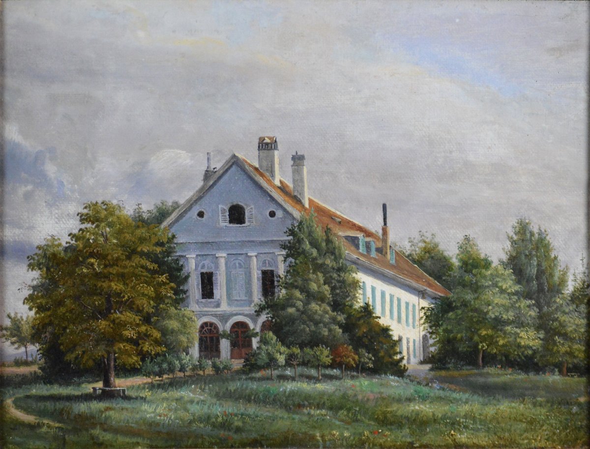 "Maison de Maître, Datcha en Russie." Époque XIXᵉ siècle.-photo-3