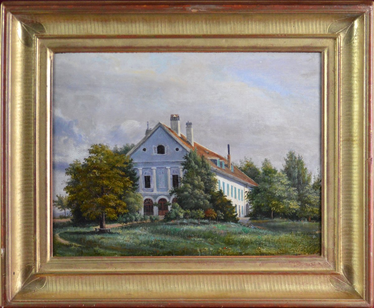 "Maison de Maître, Datcha en Russie." Époque XIXᵉ siècle.