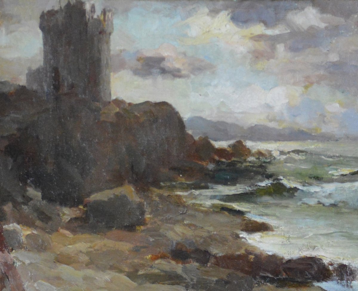 Joseph Faust, 1868–1934. “seaside.”-photo-1