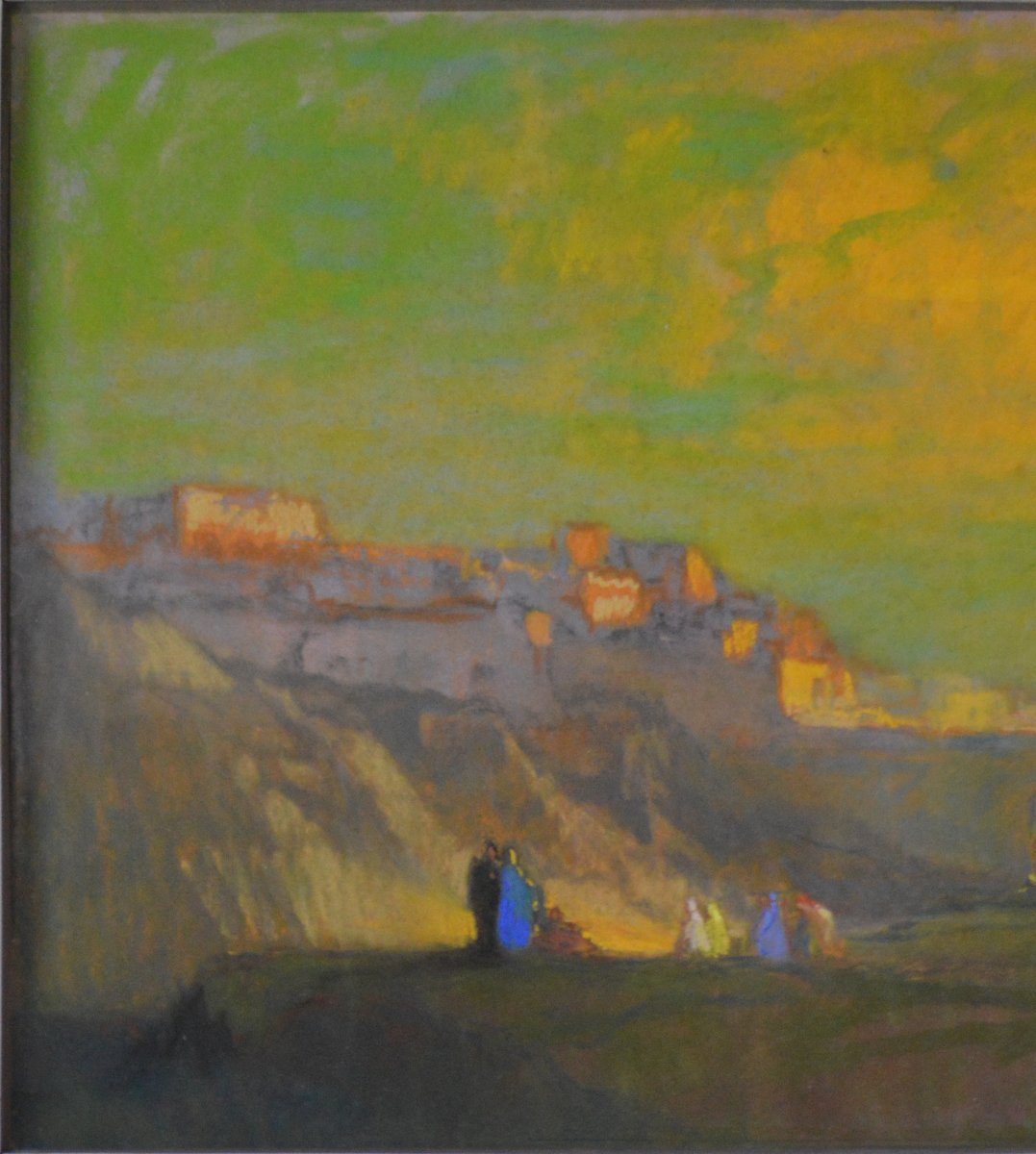 Marcel Feguide, 1888–1968. “oriental Landscape.”-photo-1