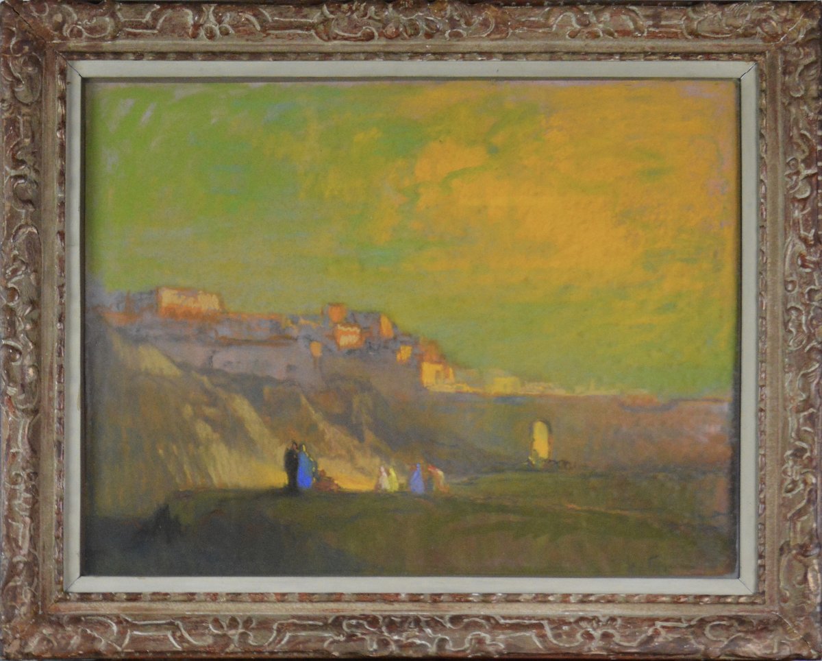Marcel Feguide, 1888–1968. “oriental Landscape.”