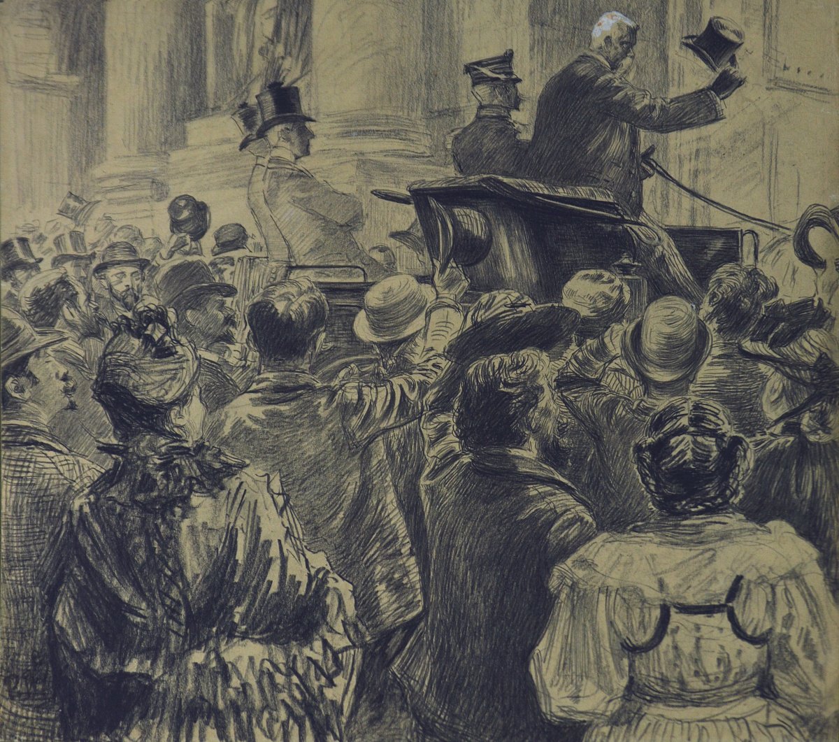 Charles Paul Renouard (1845–1924). “king George V’s Visit To Paris.”-photo-4