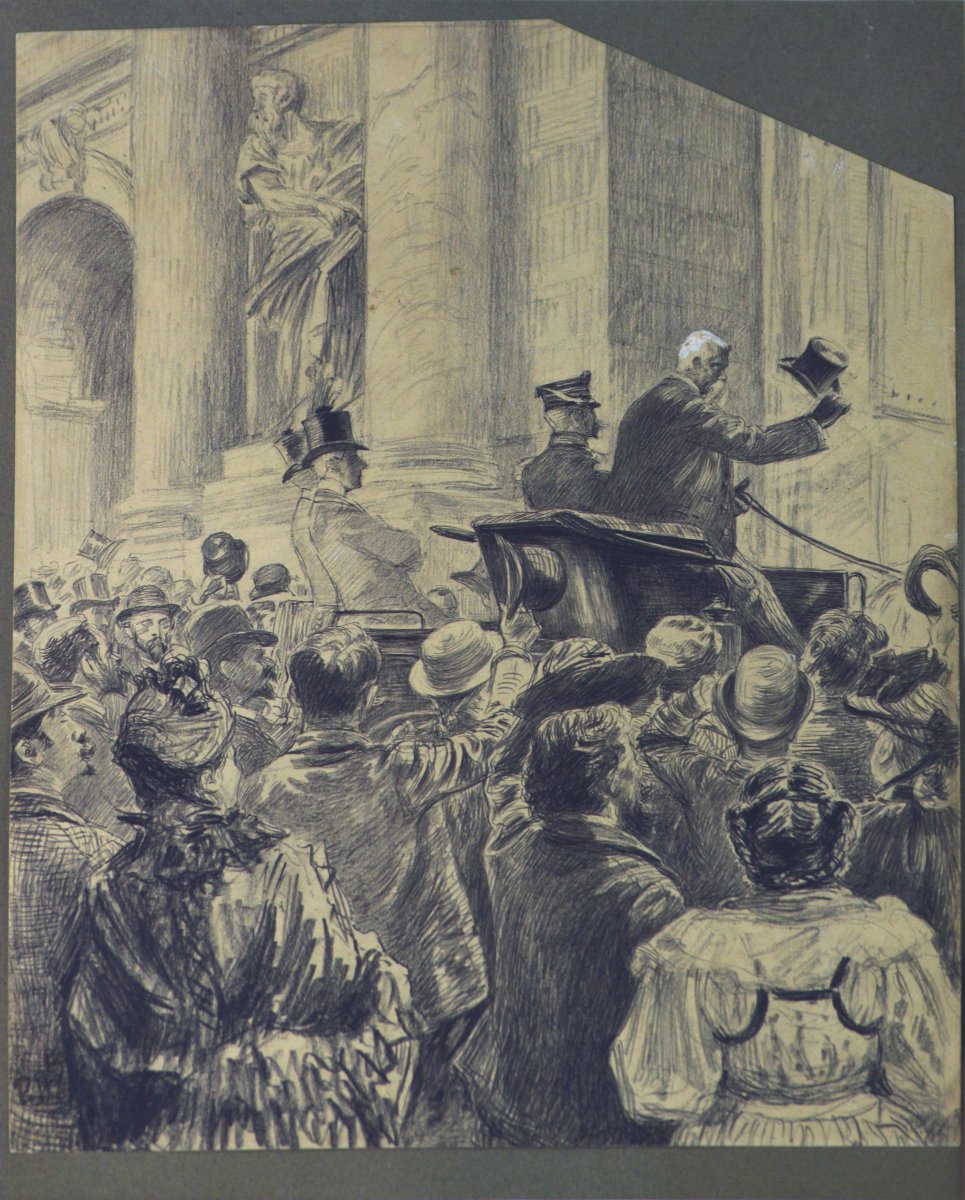 Charles Paul Renouard (1845–1924). “king George V’s Visit To Paris.”
