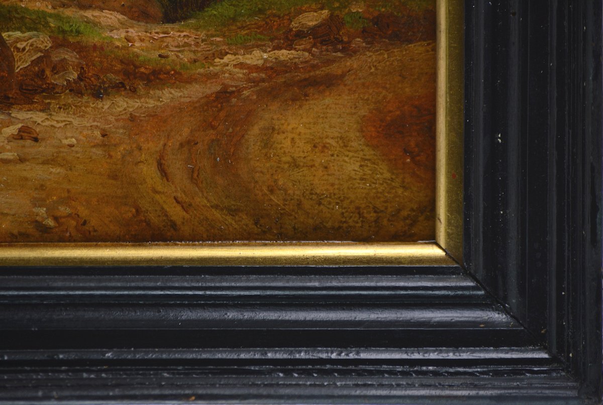Massimo Taparelli, Marquis Of Azeglio (1798–1866). "landscape In Italy."-photo-4
