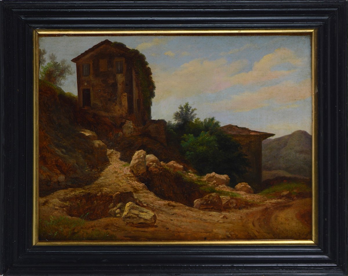 Massimo Taparelli, Marquis Of Azeglio (1798–1866). "landscape In Italy."
