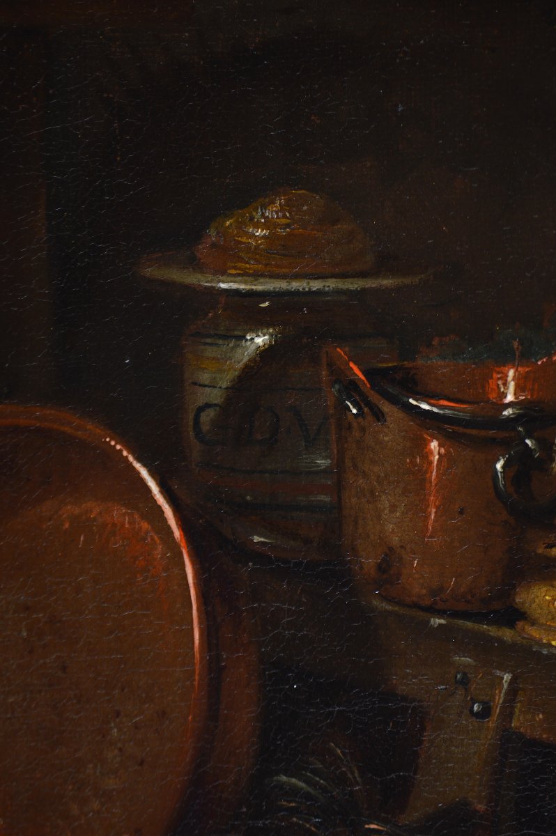 Gian Domenico Valentino, 1638–1715. “kitchen Interior.”-photo-4