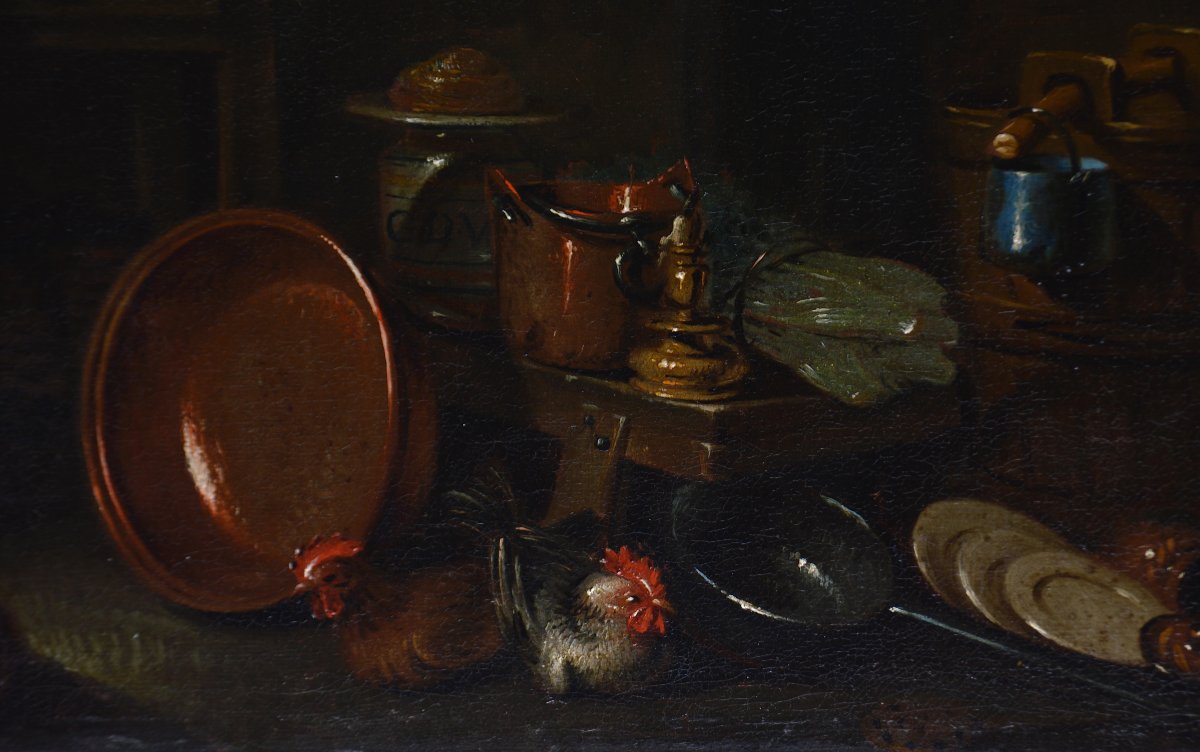 Gian Domenico Valentino, 1638–1715. “kitchen Interior.”-photo-6