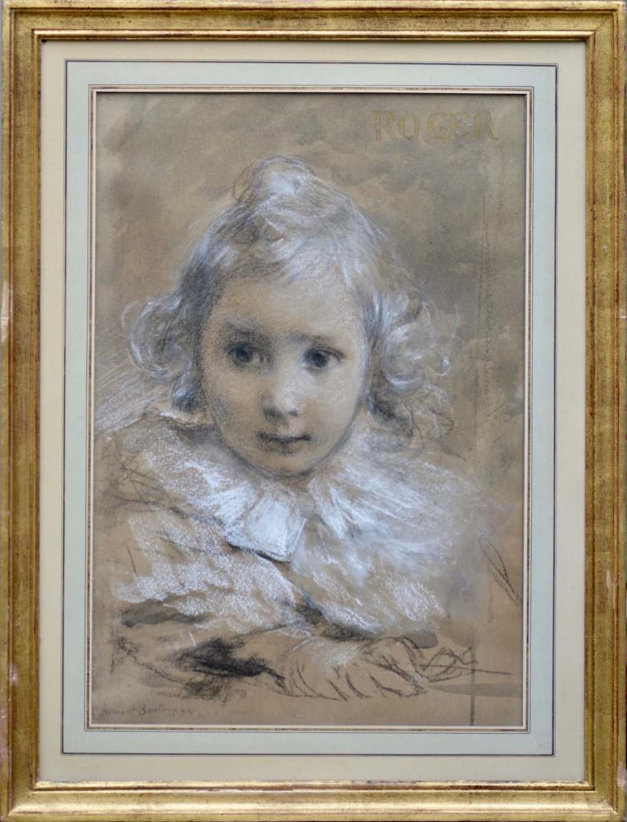 Armand Berton, 1854–1927. “portrait Of Roger.”