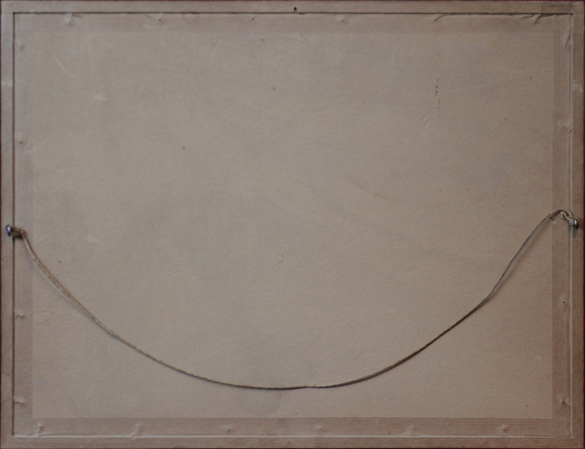 Henri Rivière 1864-1951.  "Jardin du Trocadéro à Paris."-photo-3