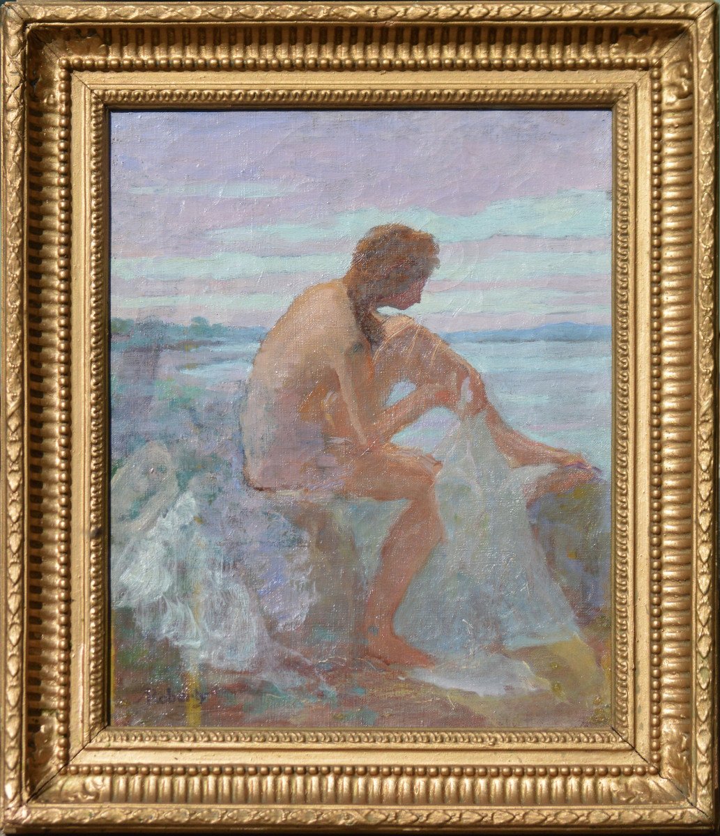 André-Félix Roberty 1877-1963. "Naïade."