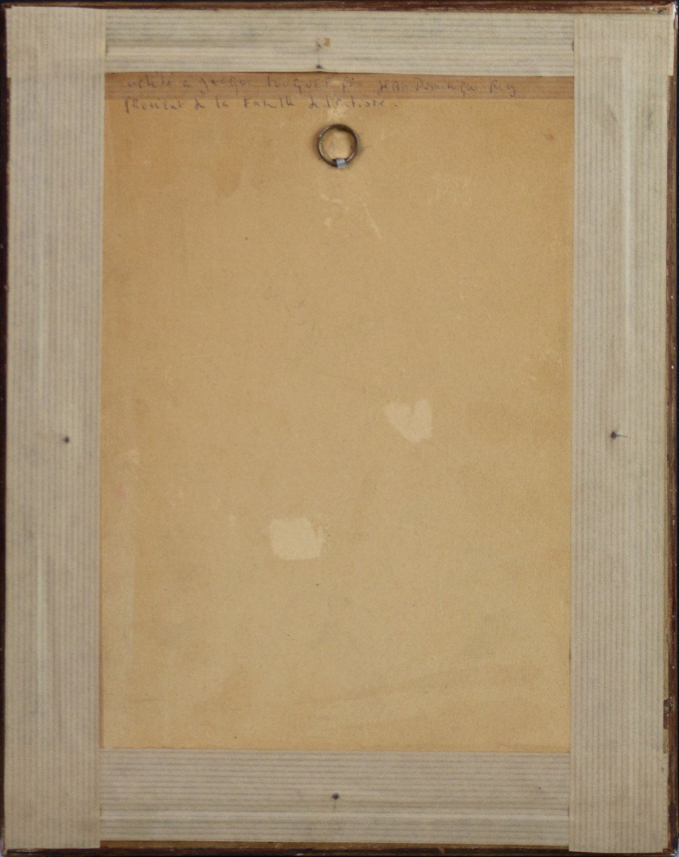 Claude-Émile Schuffenecker 1851-1934.  "Falaises du pays de Caux, Yport?" -photo-4