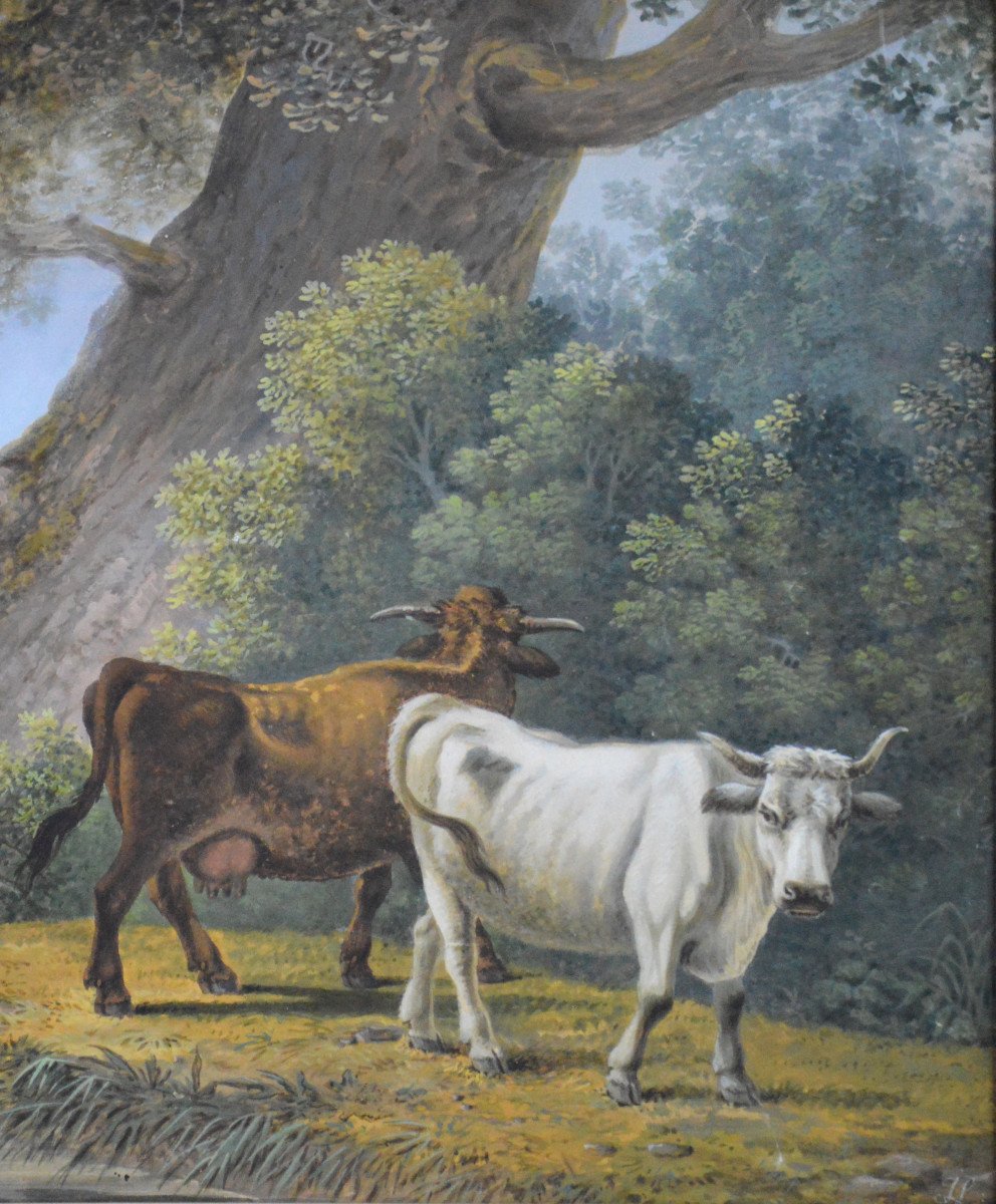 "Pastorale." vers 1800.-photo-2