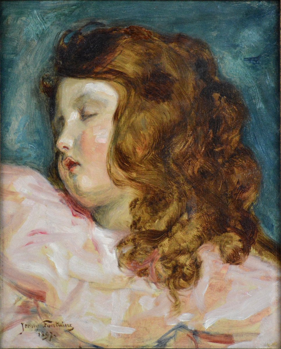 Jenny Maria Fountain 1862-1938. - Portrait