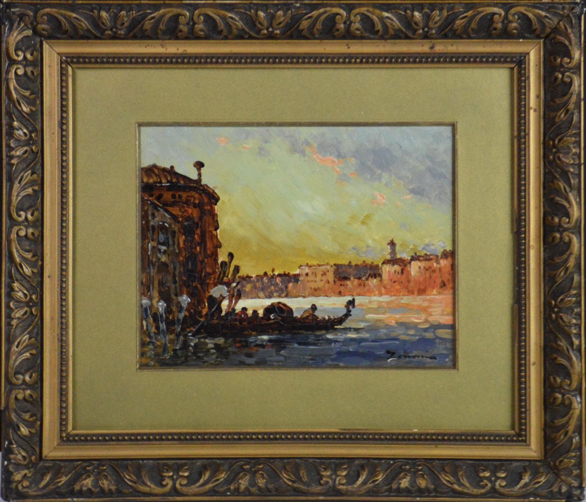 "Vue de Venise." Début 20ème siècle.