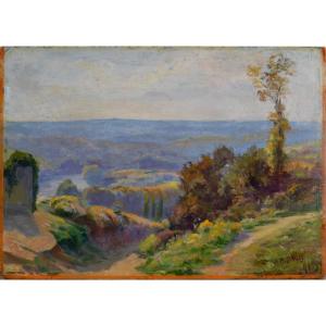 Alexandre Bailly 1866-1949. "Paysage."