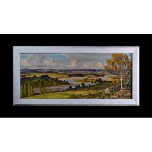 Claude Rameau 1876-1955. "the Banks Of The Loire."