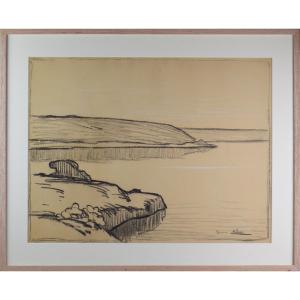 Maurice Chabas 1862-1947. "Bord de mer." 