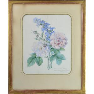 Augustine Leroy, Born In 1810. "flowers."