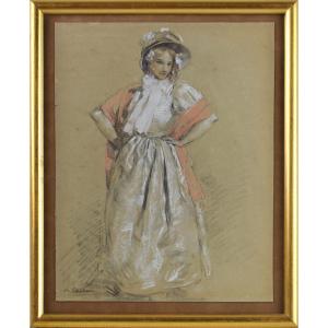 Antoine Calbet 1860-1944. "Élégante."