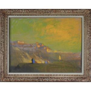 Marcel Feguide, 1888–1968. “oriental Landscape.”