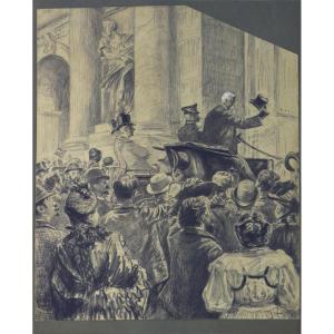Charles Paul Renouard (1845–1924). “king George V’s Visit To Paris.”