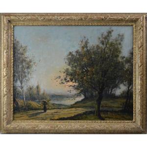 René Ligeron 1880-1946. " Étang de la Vallière."