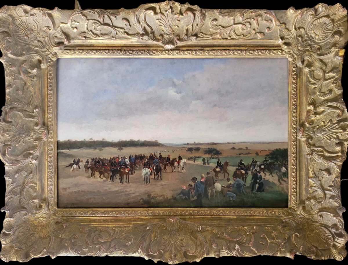 Negotiations Between General Staffs In The Field By Louis Dupray (1841-1909)