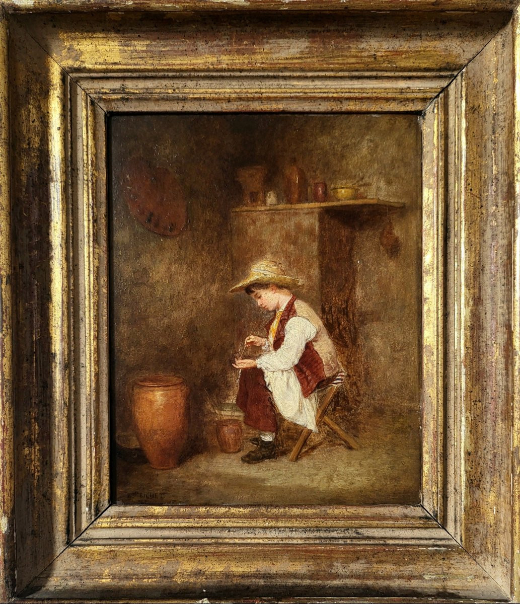 Le jeune Laveur de Pinceaux (Richet 1861)-photo-4