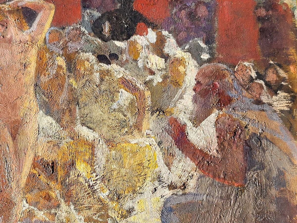 Le Marché Aux Esclaves (Henri Paul Royer 1869-1938)-photo-4